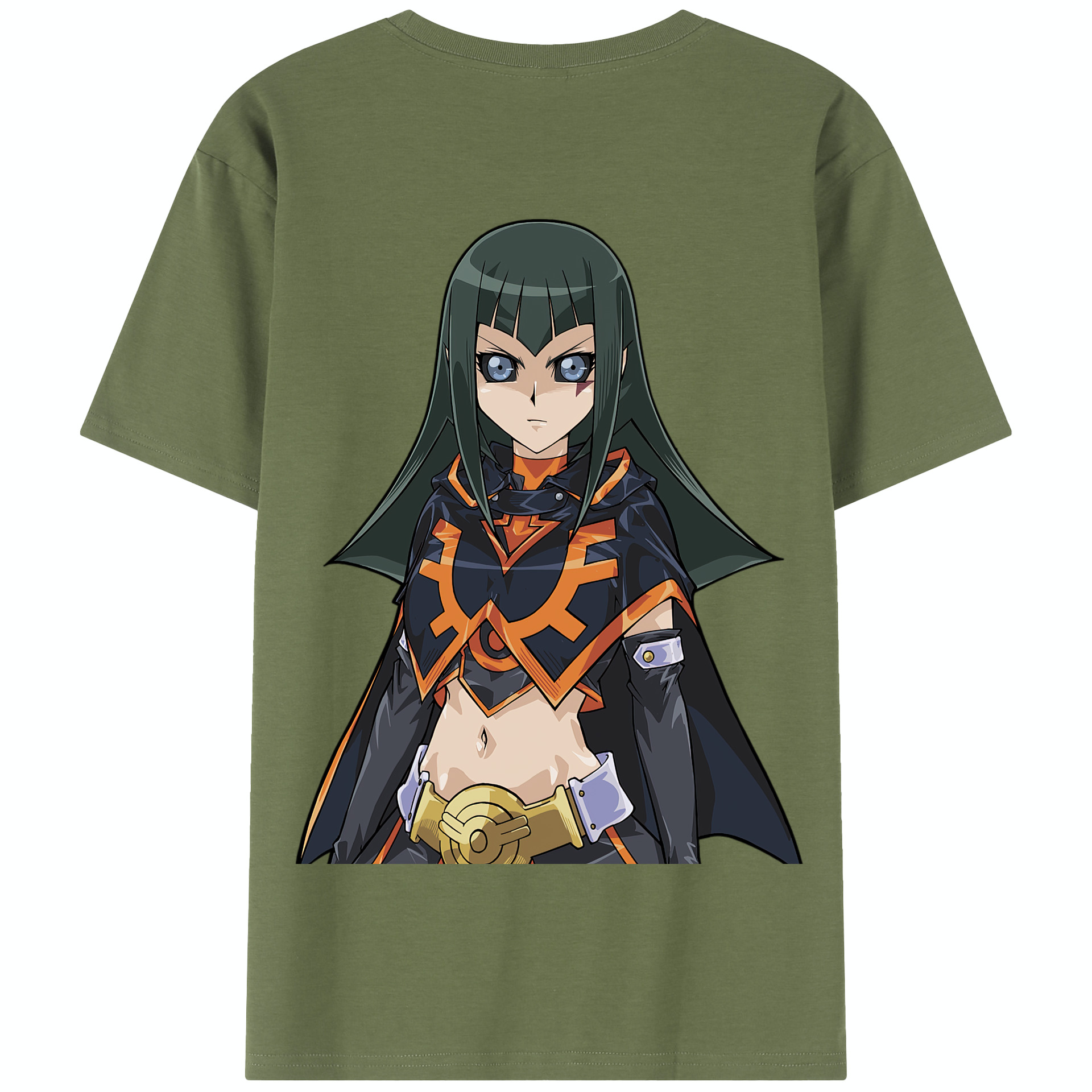 （画像用） 遊☆戯☆王 Yu-Gi-Oh! 綿100％半袖Tシャツ（背面プリント）